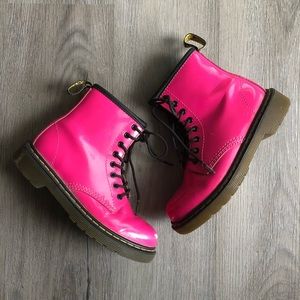Dr. Martens • Little Girls Hot Pink Boots